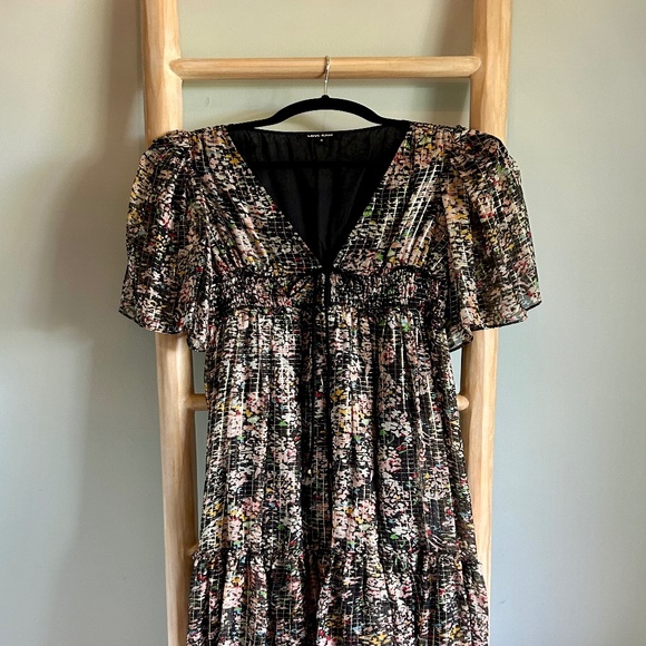 Love Sam long multi colored floral boho dress size small - Picture 2 of 7